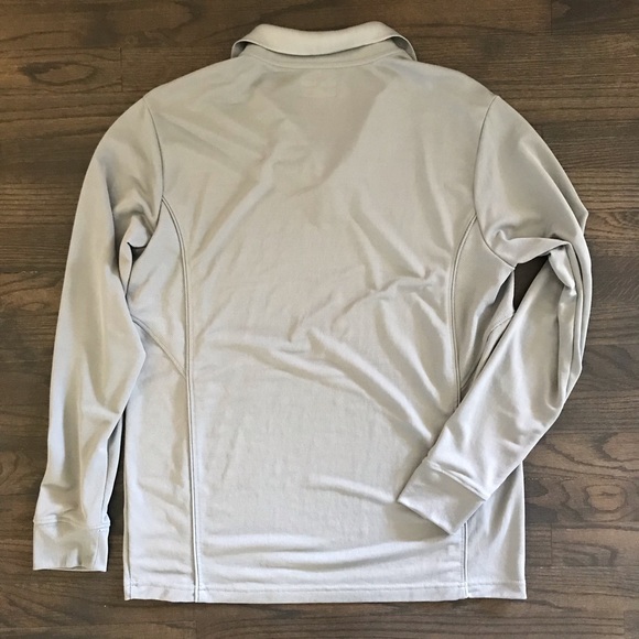 FILA MEN LONG SLEEVE GOLF PERFORMANCE POLO SHIRT - Picture 6 of 7